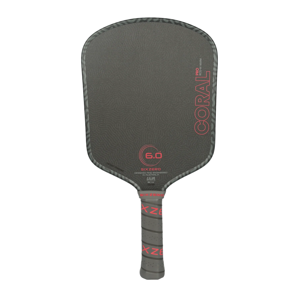 Six Zero Coral Pro 專業動力匹克球拍 Ｗidebody 寬拍| 極致咬球・強勁旋轉・絕對自信 | 台灣匹克球專賣PicklePickle