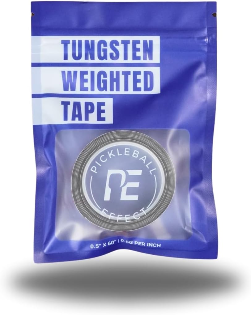 Tungsten Weighted Tape 匹克球拍專用配重鎢膠帶 | 專業玩家的高性能首選 1g/.05g| Pickleball Effect