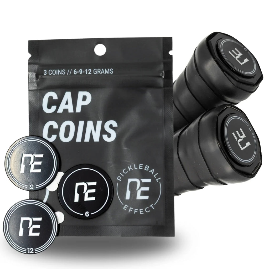 Cap Coins 專業匹克球拍配重塊｜提升手速、抵消拍頭重感，網前控制首選 | 台灣匹克球專賣PicklePickle