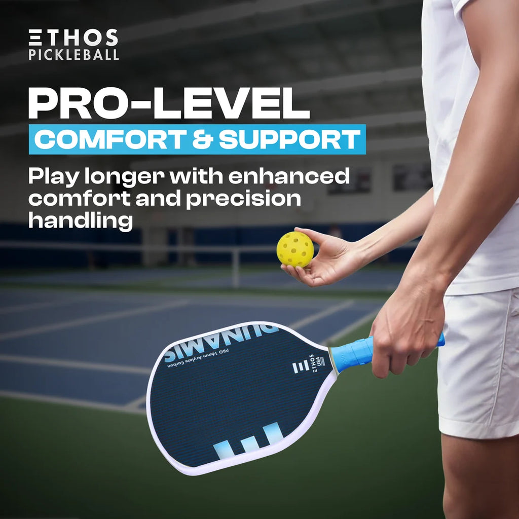 Ethos Pro 匹克球人體工學底握把 | 醫療級減震與防轉向握把| 台灣匹克球專賣PicklePickle