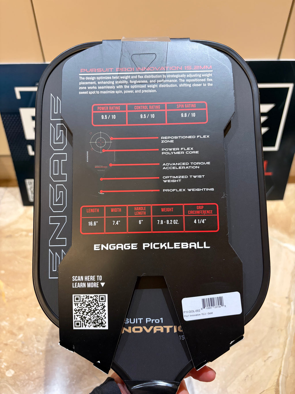 匹克球拍 Engage 旗艦系列 Pursuit Pro1 
